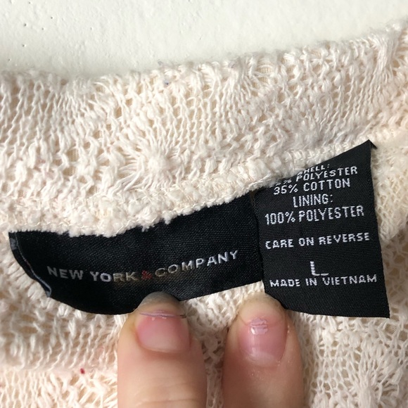 New York & Company Boho Lace Pattern Skirt - Picture 4 of 4